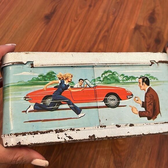 Bionic Woman 1978 vintage lunchbox with thermos - Picture 3 of 6